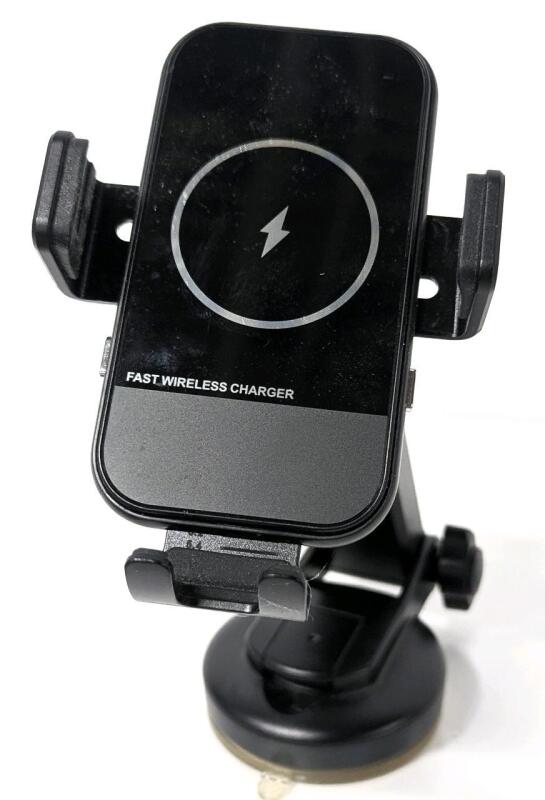 Wireless Charging Car Phone Holder With 15W Wireless Quick Charge & Automatic Adjusting Grip, 2AWF9-GBA8B