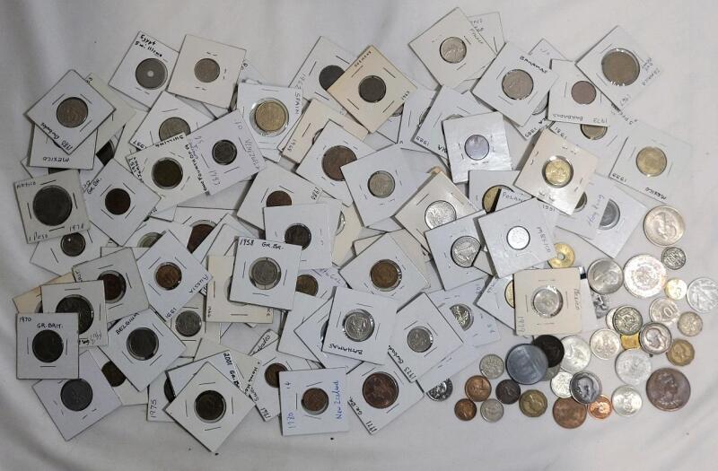 World Coin & Token Lot . Italy , Germany , Great Britain , Mexico , Spain , Bahamas , France plus more . 130+ Coins / Tokens .