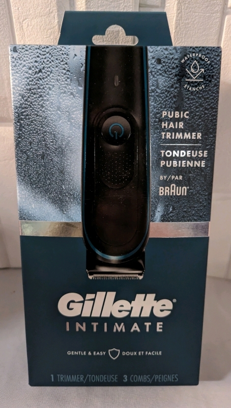 New Gillette Intimate Pic Hair Trimmer.