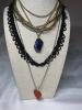 Large Lot Beautiful Necklaces Stones - 3