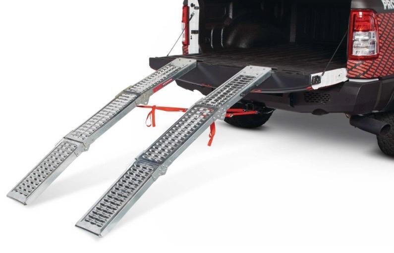 2 As-New Motomaster 72&rdquo; Tri-Fold Loading Ramps - Retails for $119.99
