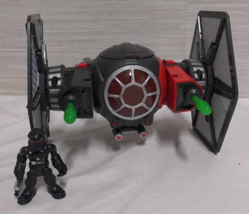 Star Wars The Force Awakens Galactic Heroes First Order Special Forces TIE Fighter w/ Pilot figure