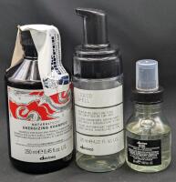 [See Desc] 3&times; DAVINES Hair Care : Energizing Shampoo 250ml, Liquid Spell Reinforcing Bodifying Fluid 125ml, Oi Oil Beautifying Potion, 50ml
