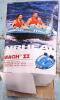 As New Airhead Mach 2 Inflatable Water Boating 2-Rider Towable Tube, Blue Retails for $269 [48 Hour R&T Warranty, See Description] - 4