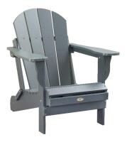 New Patio Leisure Line Recycled Plastic Outdoor Folding Adirondack Chair,UV-Resistant. Retails $175.