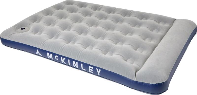 As-New MCKINLEY Double Airbed With Pump, 137cm Wide &times; 28cm Deep &times; 191cm Long, Retails $44.99 New, [48 Hour R&T Warranty, See Description]