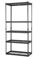 As New Master Craft Metal Wire Shelf. 36" by 18" by 78" Retails $180
