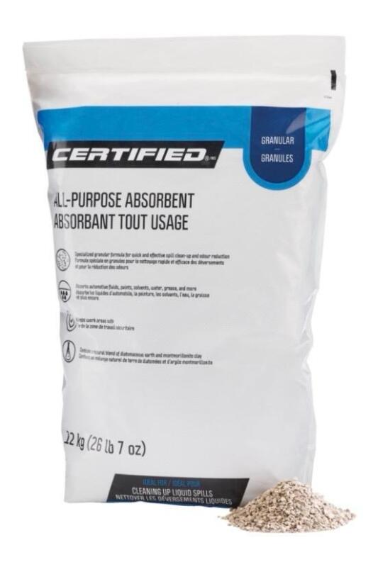 As-New with Damage Certified All-Purpose Absorbant - Retails for $12.99