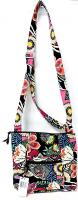 New VERA BRADLEY Hipster Quilted Crossbody Purse, Kasual Floral, 15820-12656, Retails $85! 10.5" &times; 1" &times; 10" Excl Strap