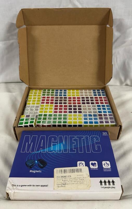 Games Lot, Includes 24 New Mini Rubics Cubes and Magnetic Strategy Game (1.5&rdquo; x 1.5&rdquo;, Ages 9+)