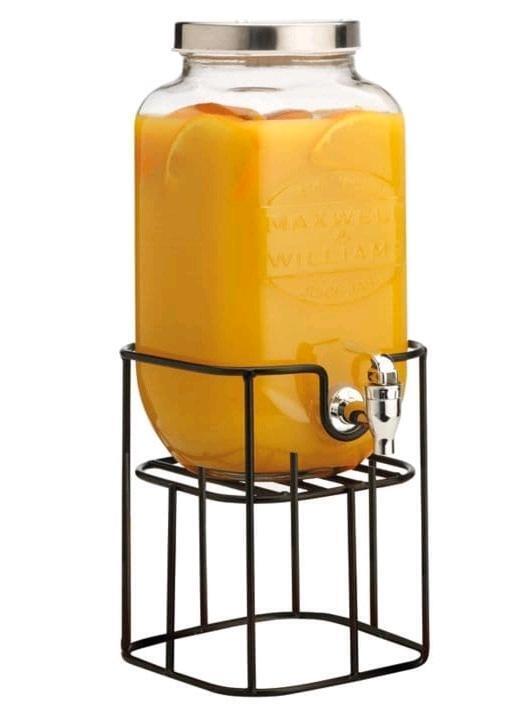 New MAXWELL & WILLIAMS Olde English Juice Jar And Stand, 3.5L