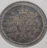 1899 - 1902 Canadian Silver 10 Cent Dimes . 1899 , 1900 & 1902 . Three (3) Coins - 2