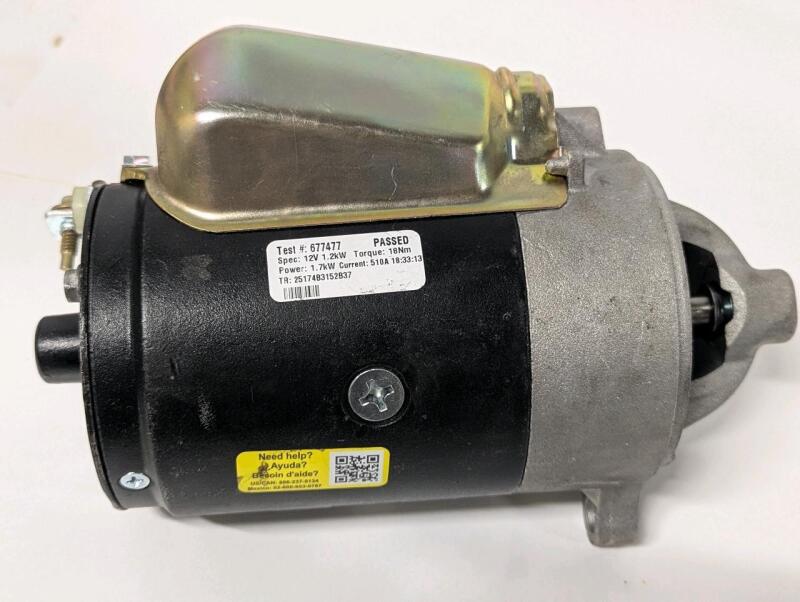 [Scuffs, Marks] Starter Motor Fits: Ford Small Block E1TF-11131-BA, Similar Products Retail $200, [48 Hour R&T Warranty, See Description]