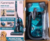 [Light Wear] KENMORE Pop-N-Go Bagged Canister Vacuum, Retails $499.99 New. Tested For Power.