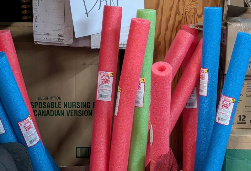 10+ New Pool Noodles. Assorted Colours.