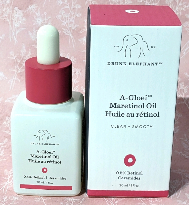 New DRUNK ELEPHANT A-Gloei Maretinol Oil: Clear / Smooth (30ml)