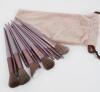 13pcs Luxurious Makeup Brush Set | Soft Synthetic Bristles, Unscented, Polyester Bristles, Includes Travel Bag Stock photos added approximately 5.7-7.2 inch - 2