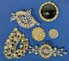 Assorted Jewelry With Jewelry Stand & Pieces Stamped 925, Sterling Silver, 6" Diameter Base &times; 16" Tall - 2
