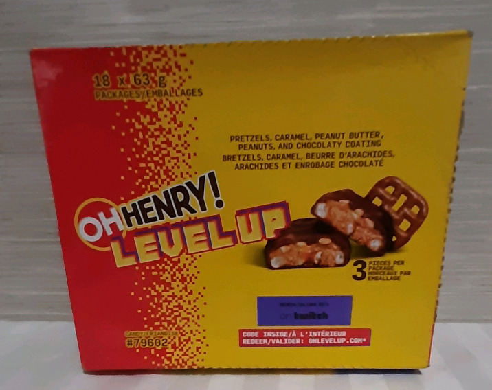 Oh HENRY! Level Up Bars