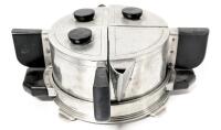 Really Neat Vintage WILCOX Pewter P25 Art Deco Tea / Breakfast Set, 5.5" Diameter Base &times; 3.25" Tall