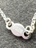 Signed GEORG JENSEN sterling Necklace in logo Box - 3