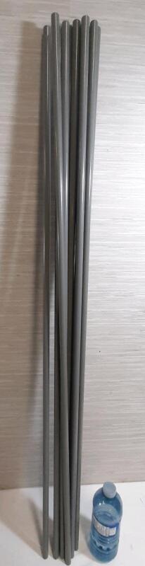 12 New Steel Pipes | Measures 41" Long, 2mm Diameter