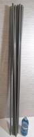 12 New Steel Pipes | Measures 41" Long, 2mm Diameter