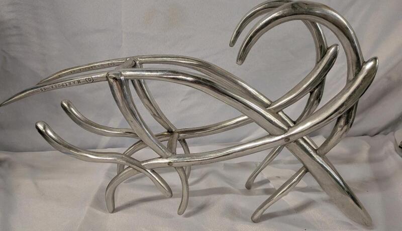 Presumed Vintage Wine Bottle Holder. 10.5" Tall .16" Long.