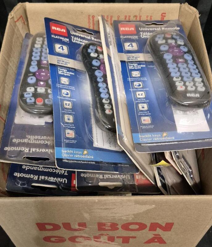 25 As New As Is RCA Universal TV Remotes