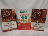 3 New Cereals - Maple Pecan Crunch & Kashi