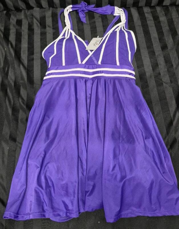 New Sz 2XL Women's Rose Gal Swim Suit