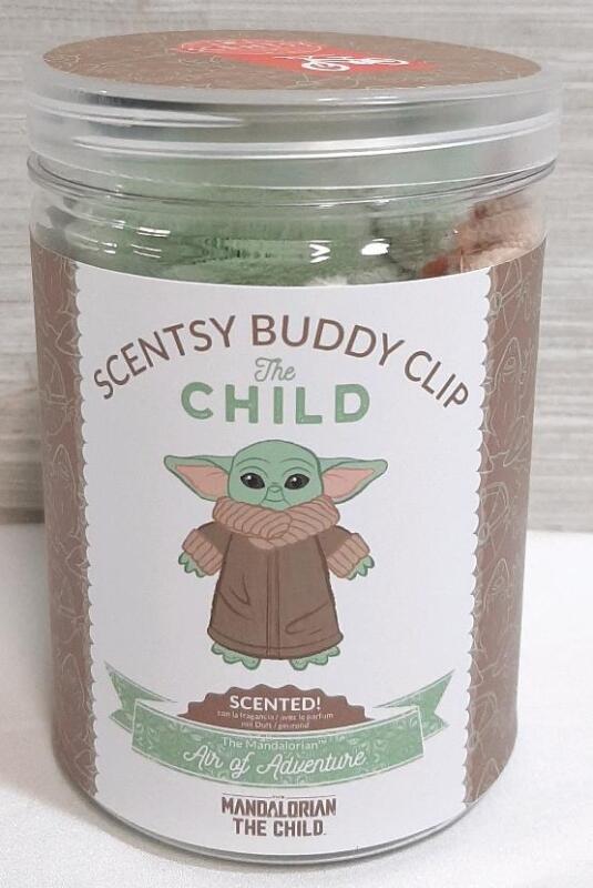 New Scentsy Buddy Clip The Mandalorian Child Plush