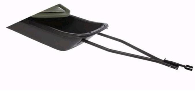 As New in Box Pelican Utility Sled Metal Tow Hitch, Black, Retail's for $79.99