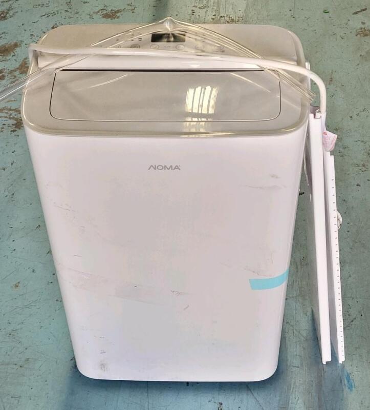 Noma 10000BTU Portable Air Conditionner with Drain Hose . Missing Intake Tube . Model # 143-0081-6 . Tested Working .