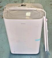 Noma 10000BTU Portable Air Conditionner with Drain Hose . Missing Intake Tube . Model # 143-0081-6 . Tested Working .