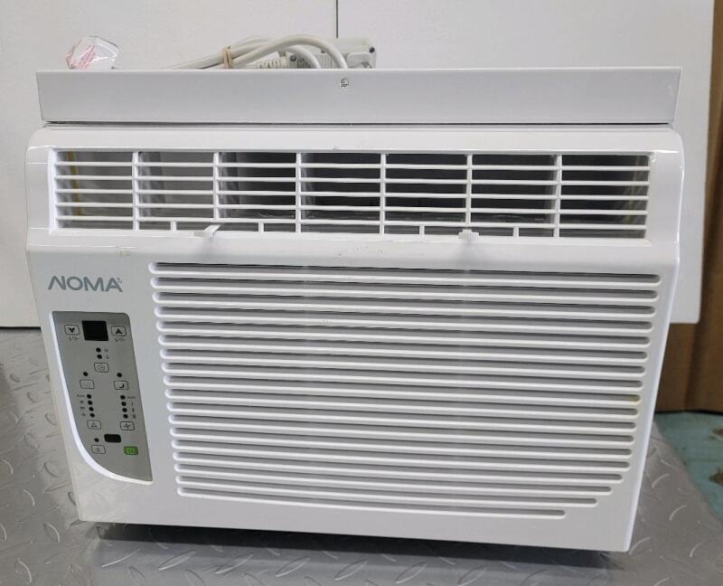 As New - NOMA Digital 2-Way Window Air Conditioner with Remote Control & Manual 5,000-BTU, White . Tested Working , No Box. See Description . Retail New $180
