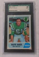 1968 Graded 88 NMMT Ralph Baker Topps football card