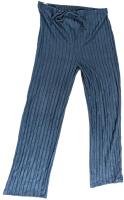 New Size Large Women's Ribbed Stretchy Lounge Pants With Inside Cinch