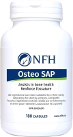 New NFH Osteo SAP, Helps Development & Maintenance of Bones, Teeth, Cartilage and Gums, 180 Caps | Retails Over $55!