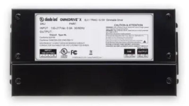 As New DiodeLED OMNIDRIVE X 12V 30W LED Dimmable Driver w/ Junction Box - Indoor/Outdoor Rated - 110-277VAC. Retails for 138.