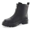 New sz 11 Little Girls Portland Boot Company Bree Zip Booties - 2