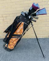 Golf Bag/Club/Accessory Set, Right-Hand Women&rsquo;s, Includes Ogio Bag, 15 Clubs, Gloves, Tees, and 20+ Balls (See Description/Photos)