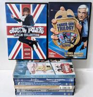 [DVDs] 8&times; Multi Movie Collections: Austin Powers. John Candy, Chevy Chase National Lampoons, Police Academy, The Naked Gun +