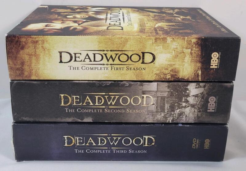 DEADWOOD TV Show DVD Complete Series , Seasons #1 - #3