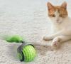 Teasing Cat Ball Interactive Automatic Moving Cat Toy Ball, Interactive Rolling Ball for Smart Self-Rolling Pet Ball USB C plug included Stock photos added Works on carpet - 3