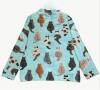 New Cozy Cat Women's Size XL Sky Blue 3D Cat Print Cardigan All-Over Design Button Front, Loose Fit Casual Sweater %Polyester Stock photos added Love this - 4