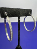 Statement Hoops unsorted Stones. Toggle Bracelet - 2