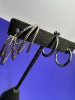 Statement Hoops unsorted Stones. Toggle Bracelet - 5