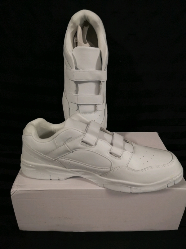 New Men's sz 16 Leather Shoes - White