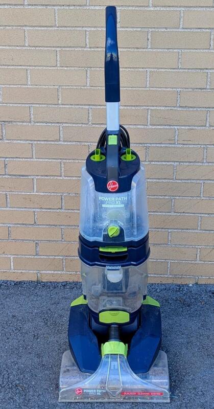 HOOVER Power Path Pro XL Carpet Washer, Tested For Power, Would Benefit From A Clean